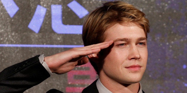 "Billy Lynn's Long Halftime Walk" cast member Joe Alwyn poses before the Asian premiere of the film in Taipei, Taiwan November 2, 2016. REUTERS/Tyrone Siu