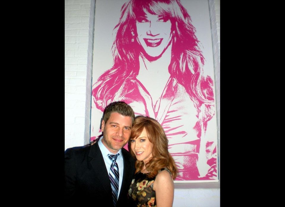 Tom Murro and Kathy Griffin