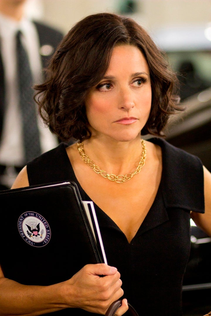 Julia Louis-Dreyfus Is Feeling Hot Pink After Completing Ice