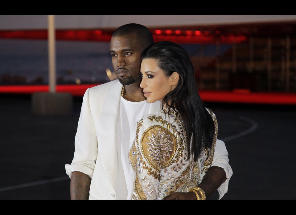 Kanye West, Kim Kardashian 