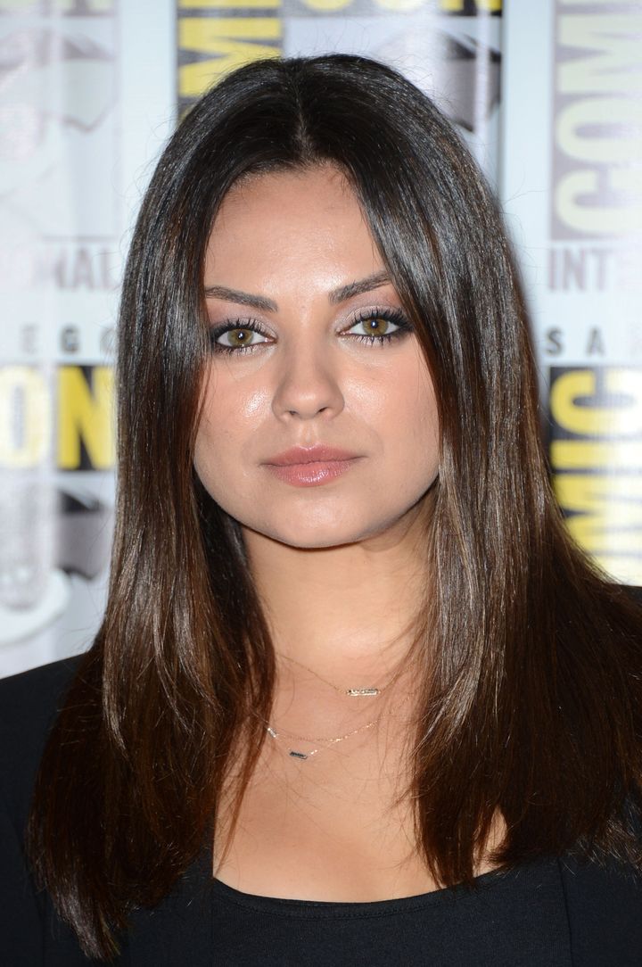 SAN DIEGO, CA - JULY 12: Actress Mila Kunis attends Walt Disney Studios: 'Frankenweenie,' 'Wreck It Ralph' and 'Oz' during Comic-Con International 2012 held at the Hilton San Diego Bayfront Hotel on July 13, 2012 in San Diego, California. (Photo by Frazer Harrison/Getty Images)