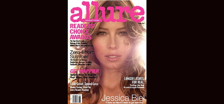 Jessica Biel In Allure: My Beauty Really Is A Problem