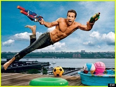 ryan reynolds the proposal shirtless