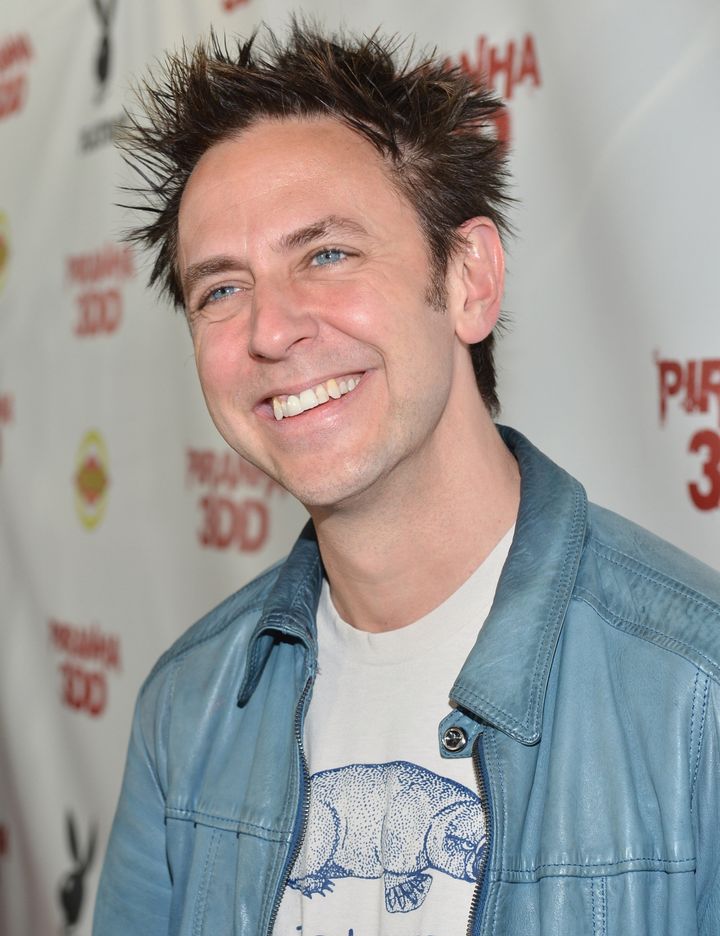 LOS ANGELES, CA - MAY 29: Filmmaker James Gunn arrives to the premiere of Dimension Films' 'Piranha 3DD' at Mann Chinese 6 on May 29, 2012 in Los Angeles, California. (Photo by Alberto E. Rodriguez/Getty Images)
