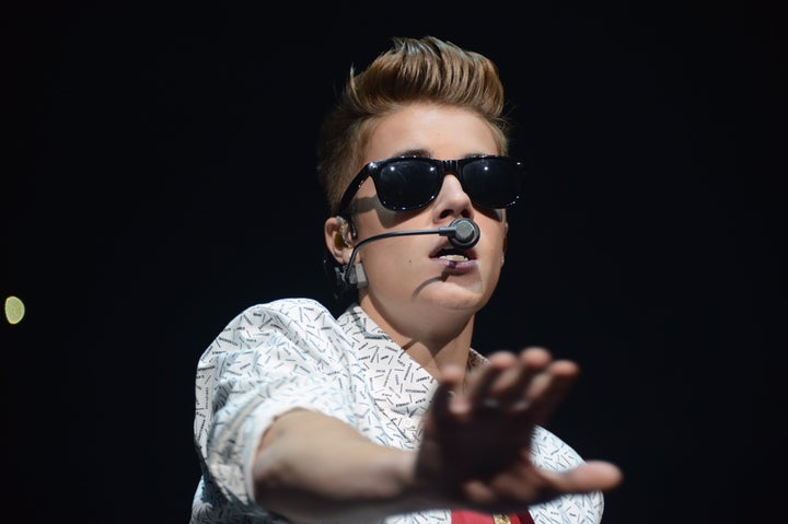 PHILADELPHIA, PA - DECEMBER 05: Singer Justin Bieber performs onstage during Q102s Jingle Ball 2012 presented by XFINITY, at Wells Fargo Center on December 5, 2012 in Philadelphia. (Photo by Jason Kempin/Getty Images for Jingle Ball 2012)