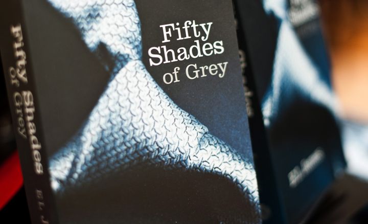 A picture shows copies of the novel 'Fifty Shades of Grey' on display at a book shop in central London on July 19, 2012. It's a literary phenomenon: with nearly 40 million copies sold, 'Fifty Shades of Grey', an erotic romance spiced up with sado-masochism is well on its way to breaking all the records. AFP PHOTO / WILL OLIVER (Photo credit should read WILL OLIVER/AFP/GettyImages)