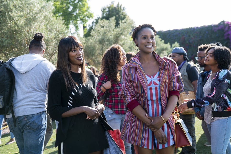 Issa (Issa Rae) celebrates her 30th birthday in the finale of "Insecure" Season 3.