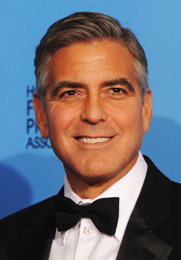 BEVERLY HILLS, CA - JANUARY 13: Producer George Clooney, winner of Best Motion Picture (Drama) for 'Argo,' poses in the press room during the 70th Annual Golden Globe Awards held at The Beverly Hilton Hotel on January 13, 2013 in Beverly Hills, California. (Photo by Kevin Winter/Getty Images)