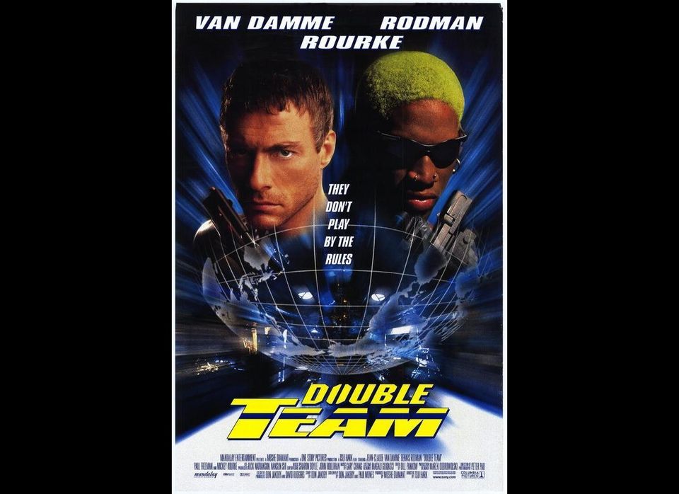 Jean-Claude Van Damme and Dennis Rodman in "Double Team"