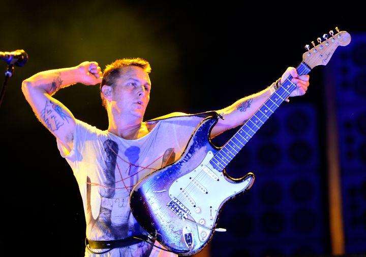 PHILADELPHIA, PA - SEPTEMBER 02: Mike McCready of Pearl Jam performs during Budweiser Made In America Festival Benefiting The United Way - Day 2 at Benjamin Franklin Parkway on September 2, 2012 in Philadelphia, Pennsylvania. (Photo by Kevin Mazur/WireImage)