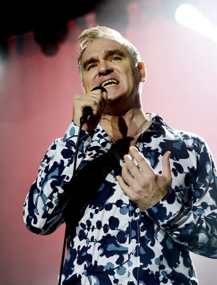 LOS ANGELES, CA - MARCH 02: Singer Morrissey performs at Hollywood High School on March 2, 2013 in Los Angeles, California. (Photo by Kevin Winter/Getty Images)