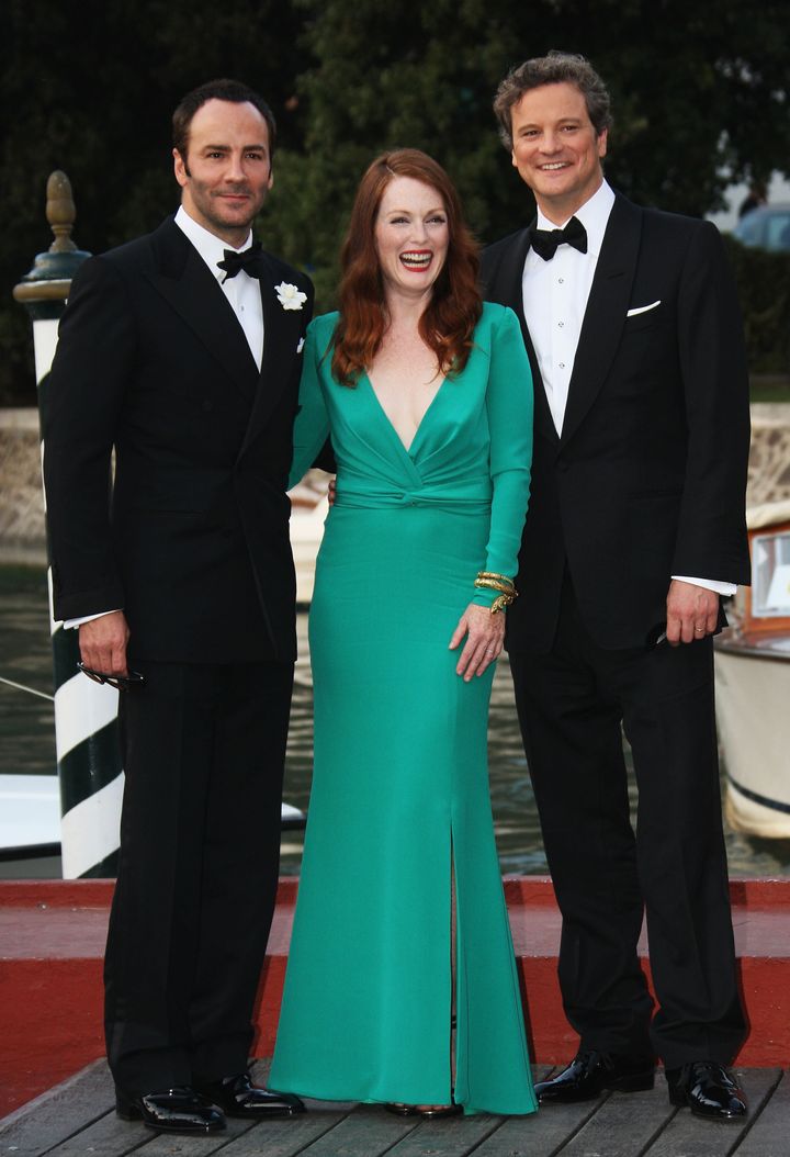 Tom Ford, Julianne Moore & Colin Firth At 'A Single Man' Premiere (PHOTOS)  | HuffPost Entertainment