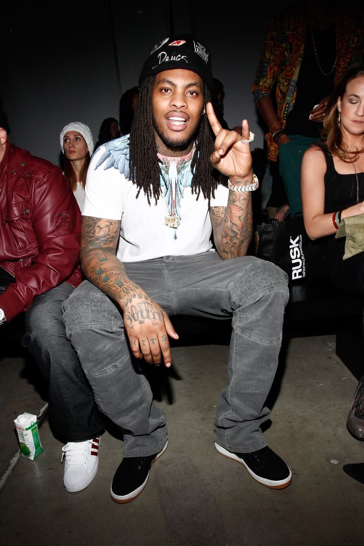 NEW YORK, NY - FEBRUARY 13: Rapper Waka Flocka Flame attends Nolcha Fashion Week New York 2013 presented by RUSK at Pier 59 Studios on February 13, 2013 in New York City. (Photo by Brian Ach/Getty Images for Nolcha Fashion Week 2013)