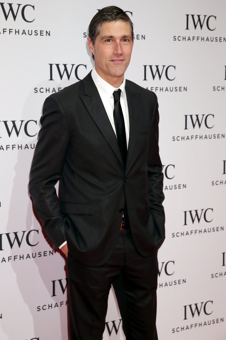 GENEVA, SWITZERLAND - JANUARY 22: Matthew Fox attends the IWC Schaffhausen Race Night event during the Salon International de la Haute Horlogerie (SIHH) 2013 at Palexpo on January 22, 2013 in Geneva, Switzerland. (Photo by Chris Jackson/Getty Images for IWC)