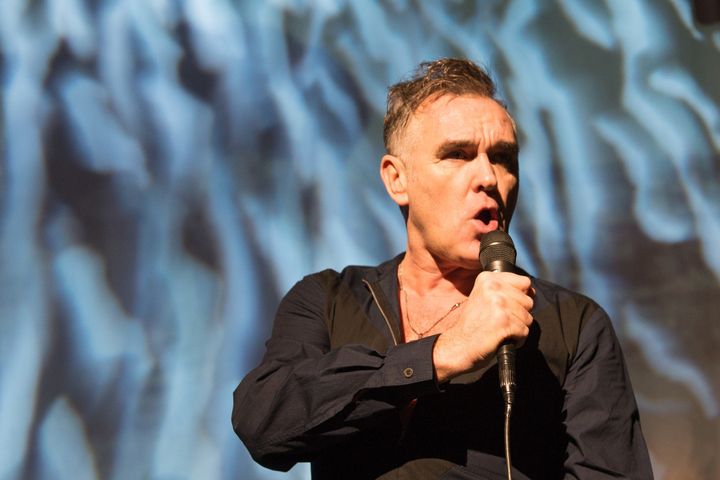 GREENVALE, NY - JANUARY 09: Morrissey performs at Tilles Center for the Performing Arts on January 9, 2013 in Greenvale, New York. (Photo by Mike Pont/Getty Images)