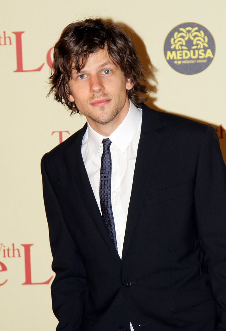 ROME, ITALY - APRIL 13: Jesse Eisenberg attends the 'To Rome With Love' World Premiere at Auditoriun Parco Della Musica on A