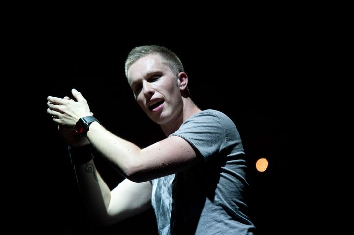 LONDON, UNITED KINGDOM - JUNE 02: Nicky Romero performs as the opening act for David Guetta on stage at Alexandra Palace on June 2, 2012 in London, England. (Photo by Caitlin Mogridge/WireImage)
