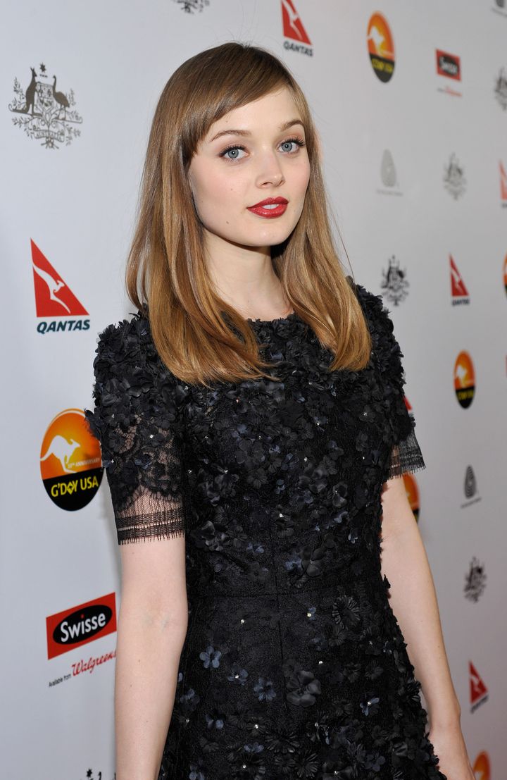 LOS ANGELES, CA - JANUARY 12: Actress Bella Heathcote arrives at the 2013 G'Day USA Los Angeles Black Tie Gala at JW Marriott Los Angeles at L.A. LIVE on January 12, 2013 in Los Angeles, California. (Photo by John Sciulli/Getty Images for G'Day Australia)