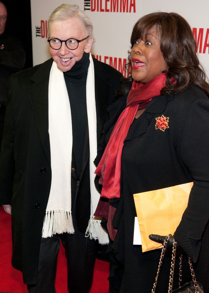 CHICAGO, IL - JANUARY 06: Roger Ebert and Chaz Ebert attend the world premiere of 'The Dilemma' at AMC River East Theater on January 6, 2011 in Chicago, Illinois. (Photo by Daniel Boczarski/Getty Images)