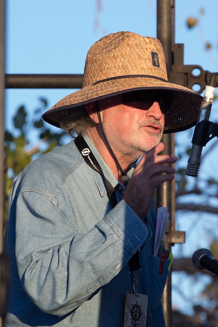 AUSTIN, TX - NOVEMBER 02: Director Terrence Malick filming his new movie during day one of Fun Fun Fun Fest at Auditorium Shores on November 2, 2012 in Austin, Texas. (Photo by Rick Kern/WireImage)