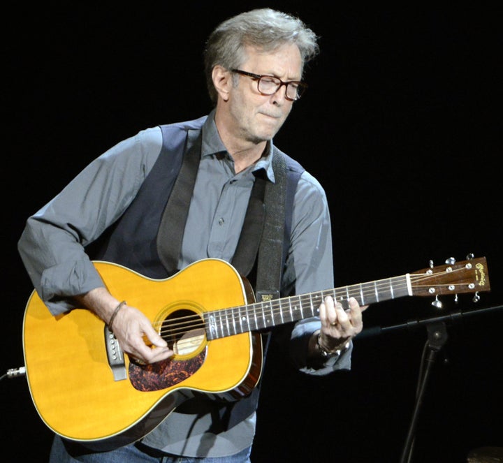 AUSTIN, TX - MARCH 17: Eric Clapton performs in support of his 'Old Sock' release at the Frank Irwin Center on March 17, 2013
