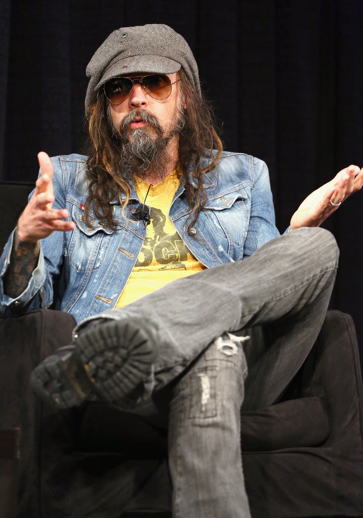 AUSTIN, TX - MARCH 12: Musician Rob Zombie speaks onstage at A Conversation With Rob Zombie Panel during the 2013 SXSW Music, Film + Interactive Festival at Austin Convention Center on March 12, 2013 in Austin, Texas. (Photo by Waytao Shing/Getty Images for SXSW)