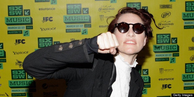 AUSTIN, TX - MARCH 13: Singer Amanda Palmer attends The Anatomy of Amanda Fucking Palmer: An Inside Look during the 2013 SXSW Music, Film + Interactive Festival at Austin Convention Center on March 13, 2013 in Austin, Texas. (Photo by Earl Mcgehee/Getty Images for SXSW)