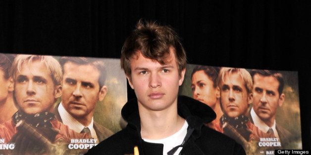 NEW YORK, NY - MARCH 28: Ansel Elgort attends 'The Place Beyond The Pines' New York Premiere at Landmark Sunshine Cinema on March 28, 2013 in New York City. (Photo by Stephen Lovekin/Getty Images)