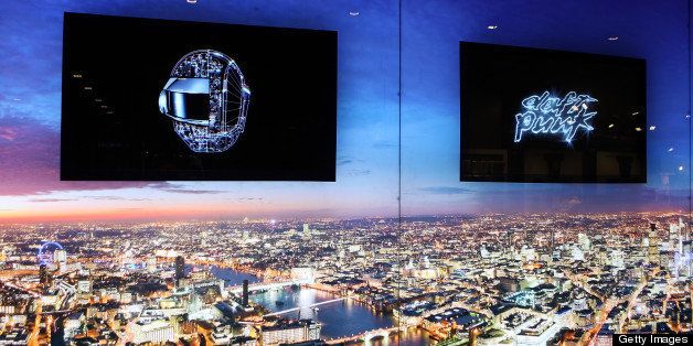 LONDON, ENGLAND - MAY 13: A general view of the atmosphere and view of London at a listening party for Daft Punk's new album 'Random Access Memories' at The Shard on May 13, 2013 in London, England. (Photo by David M. Benett/Getty Images)