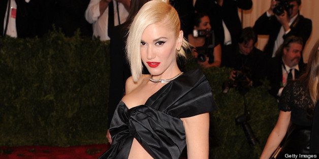 NEW YORK, NY - MAY 06: Gwen Stefani attends the Costume Institute Gala for the 'PUNK: Chaos to Couture' exhibition at the Metropolitan Museum of Art on May 6, 2013 in New York City. (Photo by Jamie McCarthy/Getty Images for The Huffington Post) 