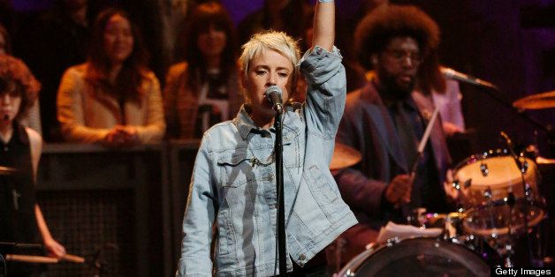 LATE NIGHT WITH JIMMY FALLON -- Episode 813 -- Pictured: Musical guest Cat Power performs on April 5, 2013 -- (Photo by: Lloyd Bishop/NBC/NBCU Photo Bank via Getty Images)