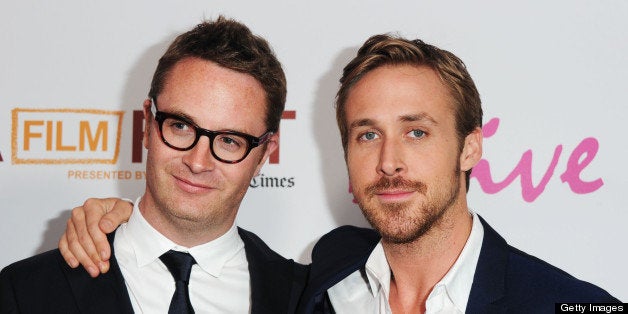 LOS ANGELES, CA - JUNE 17: Director Nicolas Winding Refn and actor Ryan Gosling arrive at the 'Drive' Gala Premiere during the 2011 Los Angeles Film Festival at Regal Cinemas L.A. Live on June 17, 2011 in Los Angeles, California. (Photo by Alberto E. Rodriguez/WireImage)