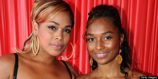 Singers Tionne 'T-Boz' Watkins and Rozonda 'Chilli' Thomas arrive at the 2008 BET Awards at the Shrine Auditorium on June 24, 2008 in Los Angeles, California (Photo by Jeff Kravitz/FilmMagic)