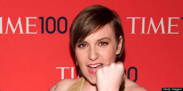 NEW YORK, NY - APRIL 23: Lena Dunham attends the 2013 Time 100 Gala at Frederick P. Rose Hall, Jazz at Lincoln Center on April 23, 2013 in New York City. (Photo by D Dipasupil/FilmMagic)