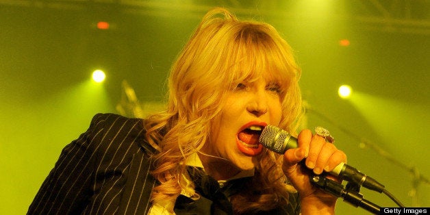 PARK CITY, UT - JANUARY 21: Courtney Love performs live in concert during the 2013 Sundance Film Festival at Star Bar on Jan