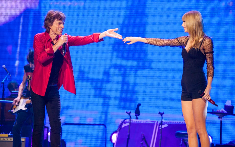 Taylor Swift & Mick Jagger Are 'Friends Forever' (PHOTOS) HuffPost