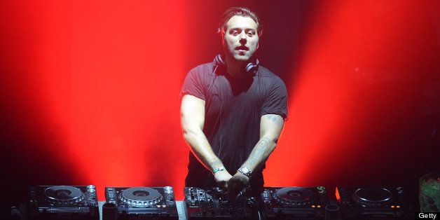 LAS VEGAS, NV - MAY 25: Sebastian Ingrosso performs at Light Nightclub at Mandalay Bay on May 25, 2013 in Las Vegas, Nevada. (Photo by Denise Truscello/WireImage)