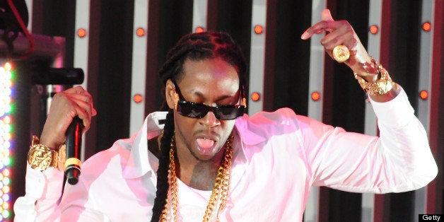 UNIVERSAL CITY, CA - MAY 21: Rapper 2 Chainz performs at the premiere of 'Fast & Furious 6' at Universal CityWalk on May 21,