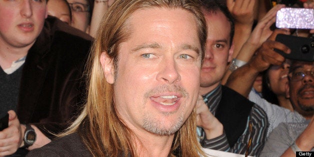 NEW YORK, NY - JUNE 17: Actor Brad Pitt attends the 'World War Z' New York Premiere on June 17, 2013 in New York City. (Photo by Jennifer Graylock/Getty Images)