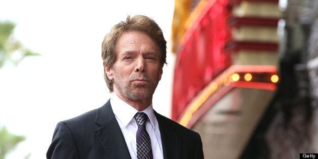 HOLLYWOOD, CA - JUNE 24: Jerry Bruckheimer is honored on the Hollywood Walk Of Fame on June 24, 2013 in Hollywood, Californi