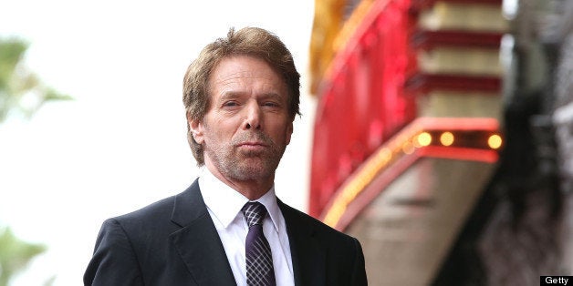 HOLLYWOOD, CA - JUNE 24: Jerry Bruckheimer is honored on the Hollywood Walk Of Fame on June 24, 2013 in Hollywood, California. (Photo by Jonathan Leibson/WireImage)