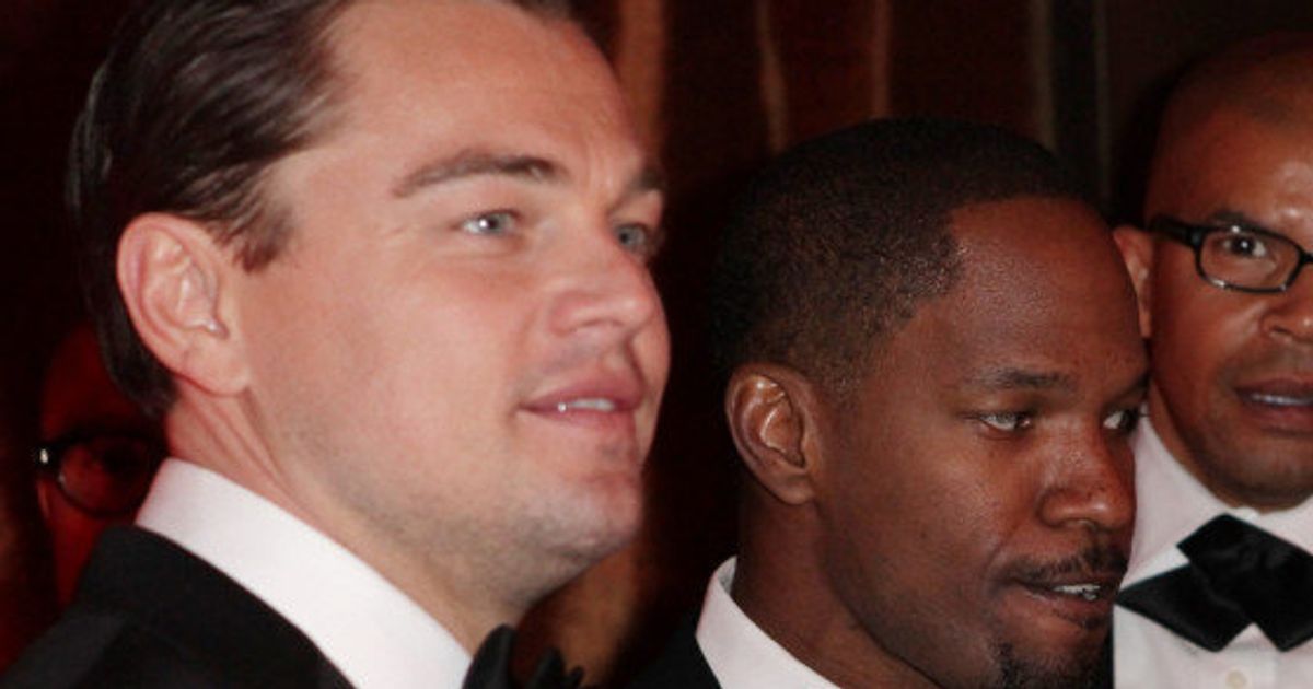 Leonardo DiCaprio, Jamie Foxx In 'Mean Business On North Ganson Street ...