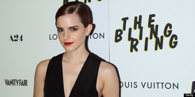 NEW YORK, NY - JUNE 11: Actress Emma Watson attends the 'The Bling Ring' New York Screening at the Paris Theatre on June 11, 2013 in New York City. (Photo by Jim Spellman/WireImage)