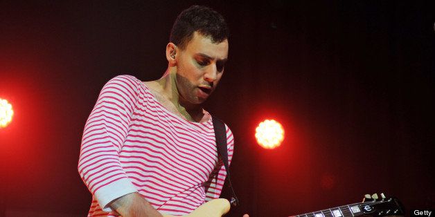 MIAMI BEACH, FL - MAY 29: Jack Antonoff of Fun performs at Fontainebleau Miami Beach on May 29, 2013 in Miami Beach, Florida. (Photo by Larry Marano/Getty Images)