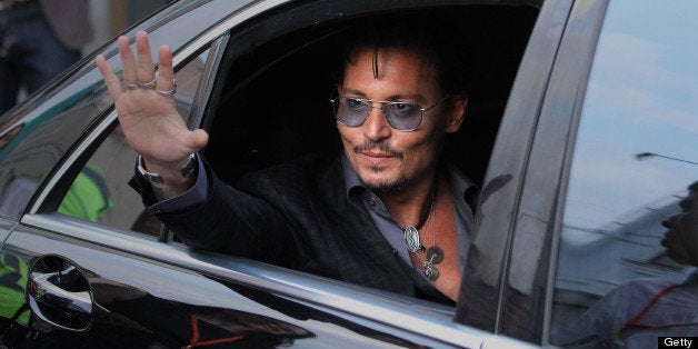 MOSCOW, RUSSIA - JUNE 27: Actor Johnny Depp attends the Moscow Premiere of 'The Lone Ranger' on June 27, 2013 in Moscow, Russia. (Photo by Gennadi Avramenko/Epsilon/Getty Images)