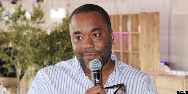 CANNES, FRANCE - MAY 22: Director Lee Daniels speaks as Icon launches 'The Butler' during the 65th Cannes Film Festival at Baoli Beach on May 22, 2012 in Cannes, France. (Photo by Dave M. Benett/Getty Images)