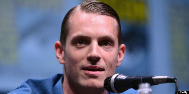 SAN DIEGO, CA - JULY 19: Actor Joel Kinnaman speaks onstage at the Sony and Screen Gems panel during Comic-Con International 2013 at San Diego Convention Center on July 19, 2013 in San Diego, California. (Photo by Albert L. Ortega/Getty Images)