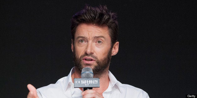 SEOUL, SOUTH KOREA - JULY 15: Actor Hugh Jackman attends 'The Wolverine' press conference at Grand Hyatt Hotel on July 15, 2