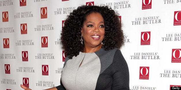 NEW YORK, NY - JULY 31: Oprah Winfrey attends 'The Butler' screening at Hearst Tower on July 31, 2013 in New York City. (Ph