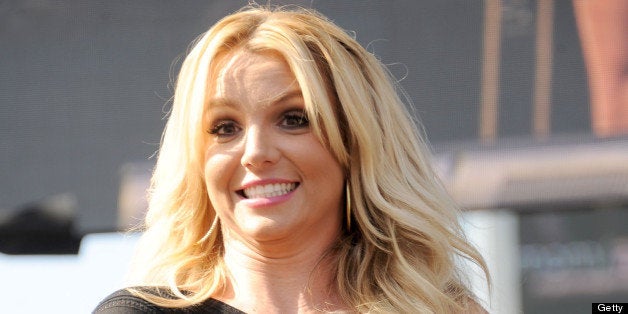CARSON, CA - MAY 11: Recording artist Britney Spears performs at 102.7 KIIS FM's Wango Tango at The Home Depot Center on May